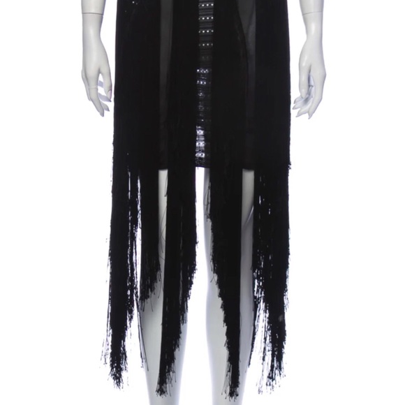 ROBERTO CAVALLI • Runway • Open-Back Fringe  Dress - Picture 10 of 15